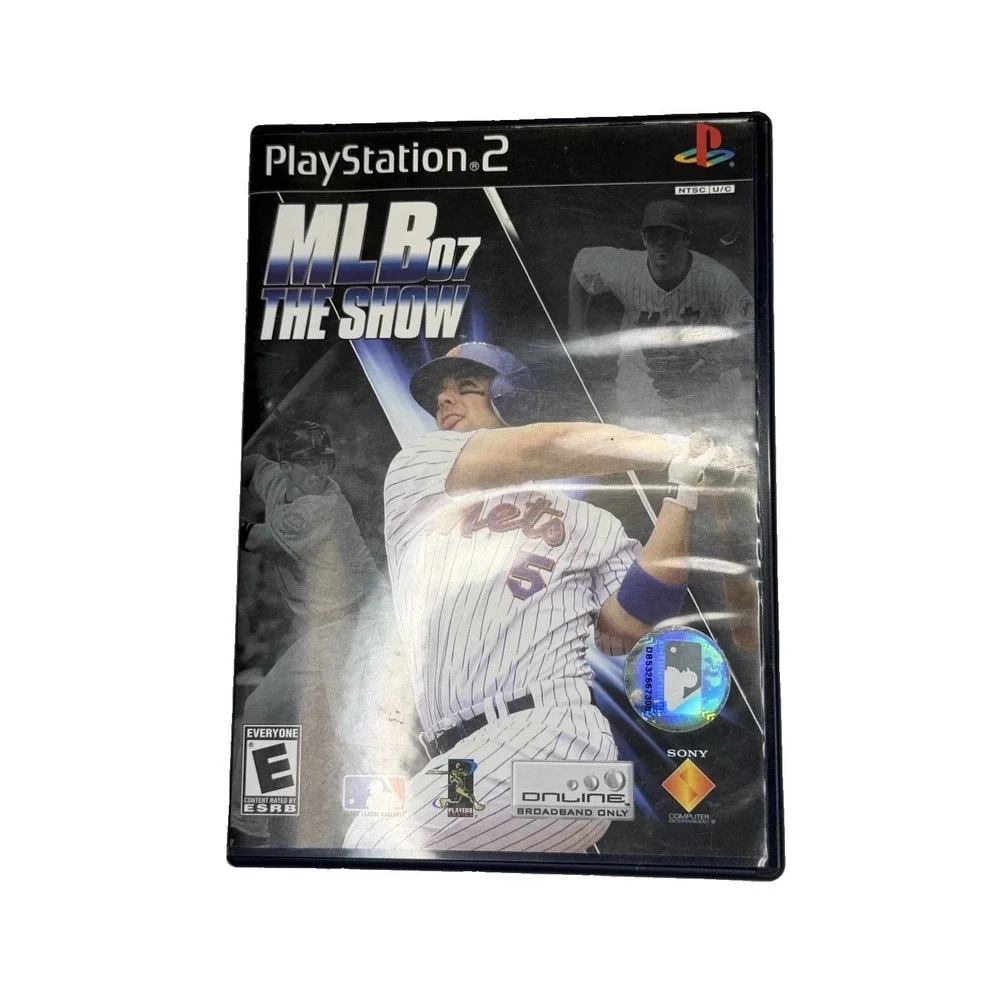 PS2 MLB 07 The Show Baseball Complete Playstation 2